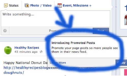 How to create promoted posts in Facebook?