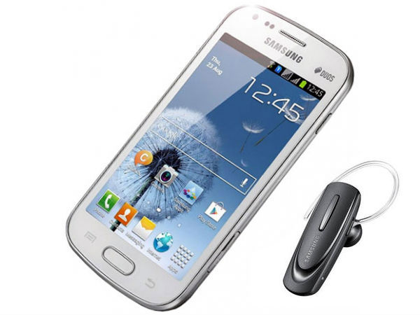 Combination of Samsung Galaxy S Duos S7562 and Samsung BHM1100NBEGINU