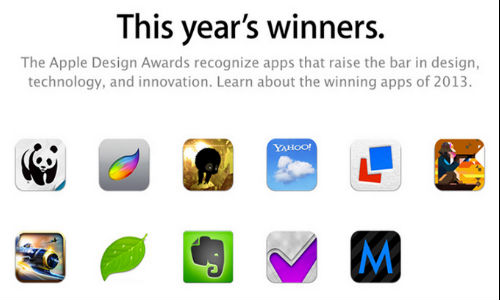 WWDC 2013: A Look At The List of Winners At Apple Design Awards WWDC 2013: A Look At The List of Winners At Apple Design Awards