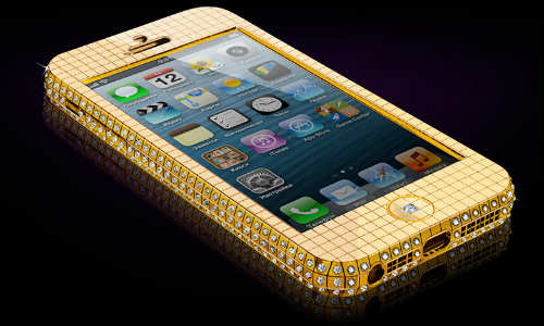 iPhone 5: Would You Buy The Solid Gold And 364 Diamond Embedded Superstar? iPhone 5: Would You Buy The Solid Gold And 364 Diamond Embedded Superstar?