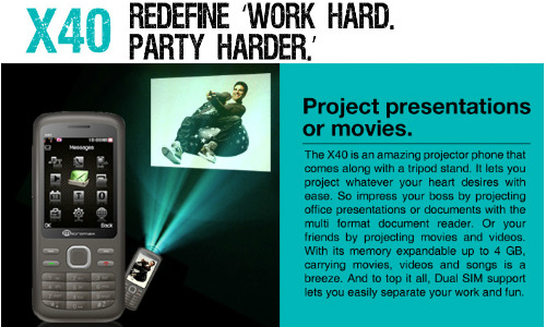 Projector Phones | Smartphones | Mobile 