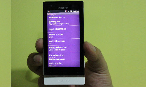 Sony Xperia U Shot 7