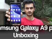 Samsung Galaxy A9 pro Unboxing