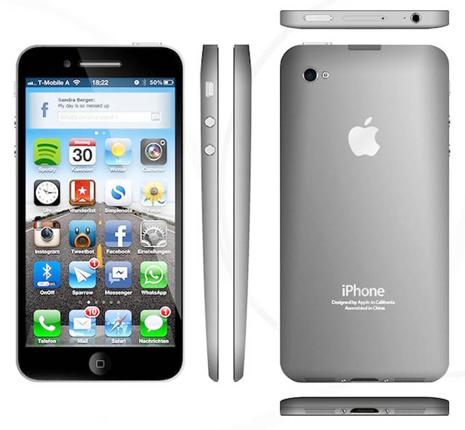 Apple iPhone 5 Concept Images [HD]: Photo Gallery of Apple iPhone 5
