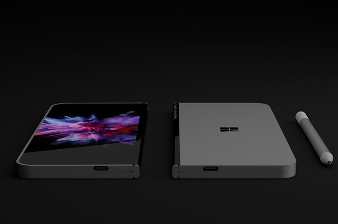 Microsoft Foldable Surface Phone 2018 Images [HD]: Photo Gallery of