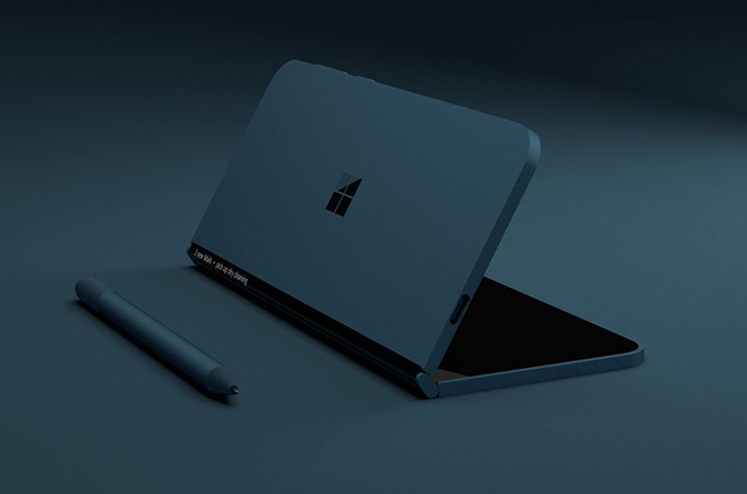 Microsoft Foldable Surface Phone 2018 Images [HD]: Photo Gallery of