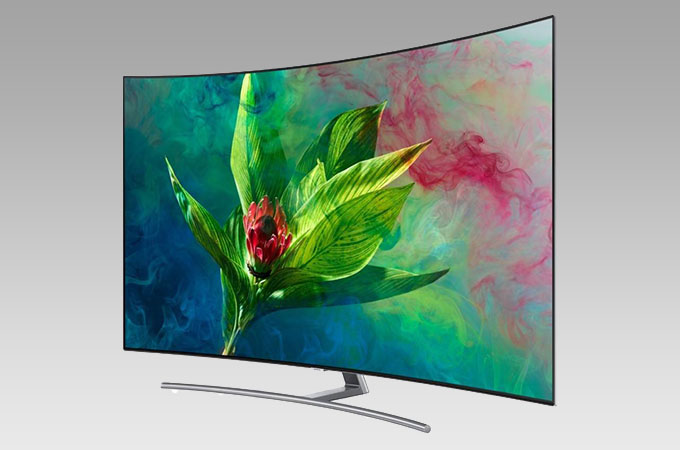 Samsung Q Series Curved QLED Smart TV Images [HD]: Photo Gallery of