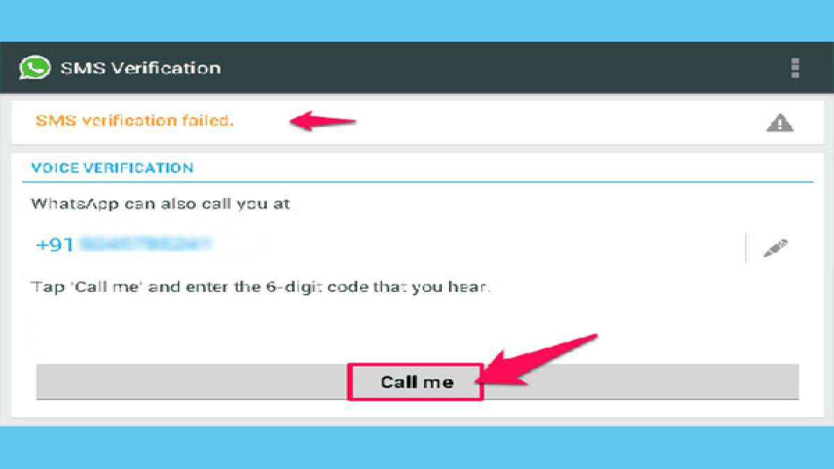How to Create WhatsApp Account without SIM Verification - Gizbot News