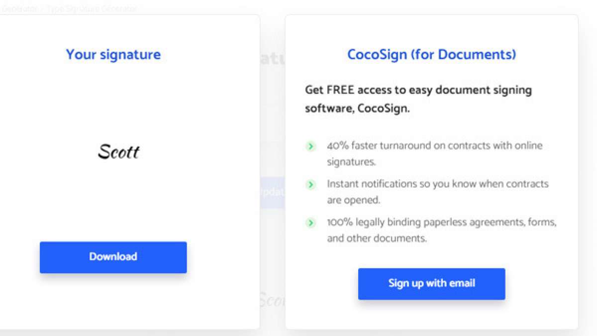 Create a Signature with Free Online Signature Maker - Gizbot News