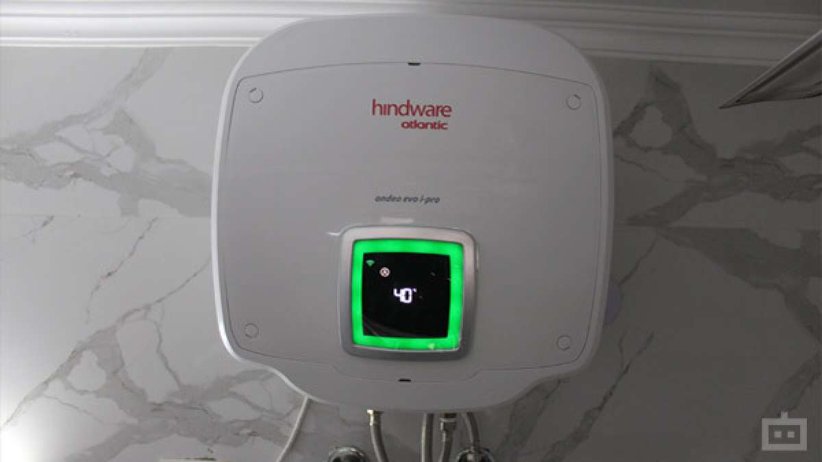 Hindware Atlantic Ondeo Evo iPro IoT-Enabled Smart Water Heater Review -  Gizbot Reviews
