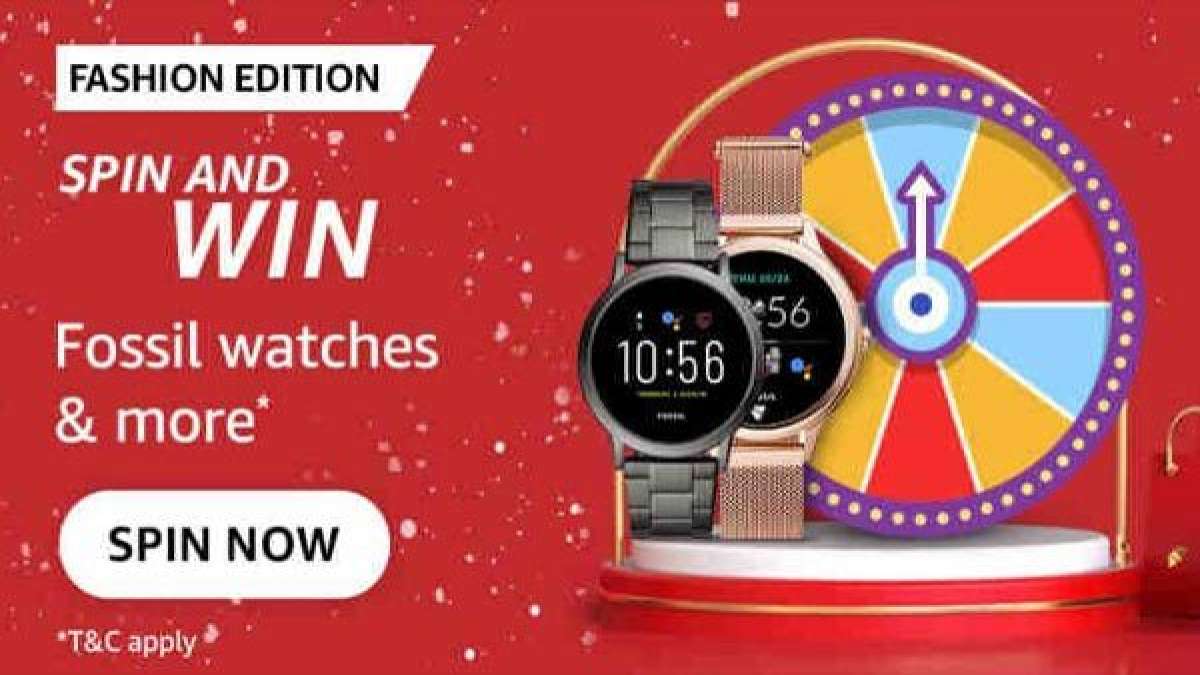 Amazon Fashion Edition Spin \u0026 Win Quiz 