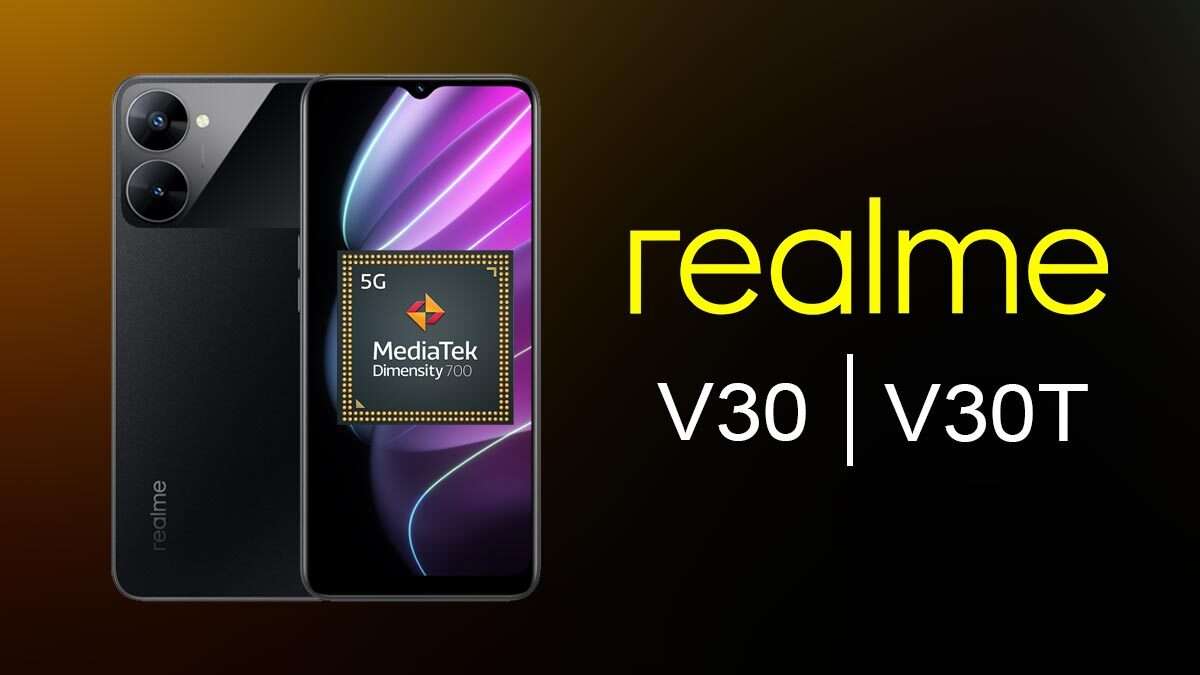 Realme V30 and V30T Launched Check Specifications, Features, and