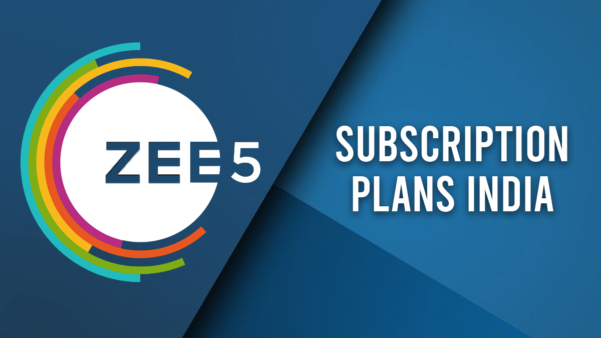 ZEE5 Subscription Plans India Best ZEE5 Premium Plans, Offers, Price