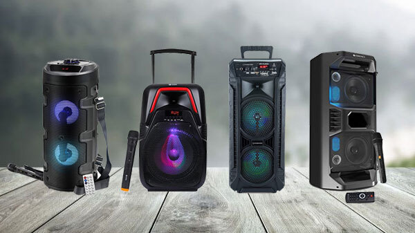 Best Portable Party Speakers With Mic 