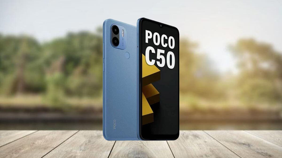 Poco C50 With 6.52-inch LCD, 5000mAh Battery Launched For ₹6,499 In ...