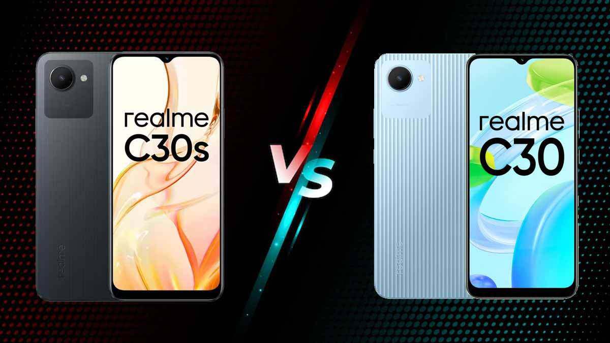 Realme C30s vs Realme C30: Comparison - Gizbot News