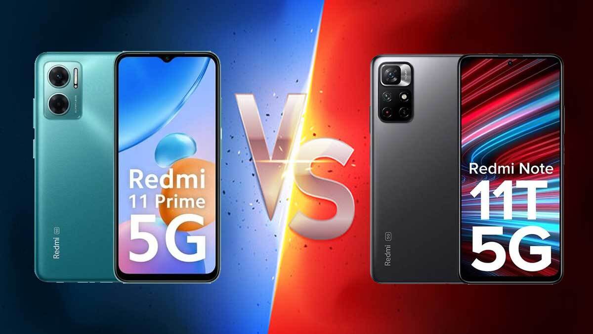 Redmi 11 Prime 5G vs Redmi Note 11T 5G: Affordable Xiaomi 5G Smartphones Compared thumbnail