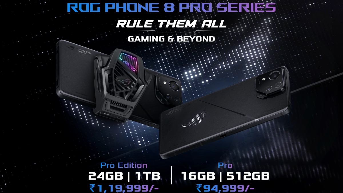 Asus ROG Phone 8 Pro Series Pro Price in India Announced: Entering the ...