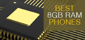 best 8gb RAM phones