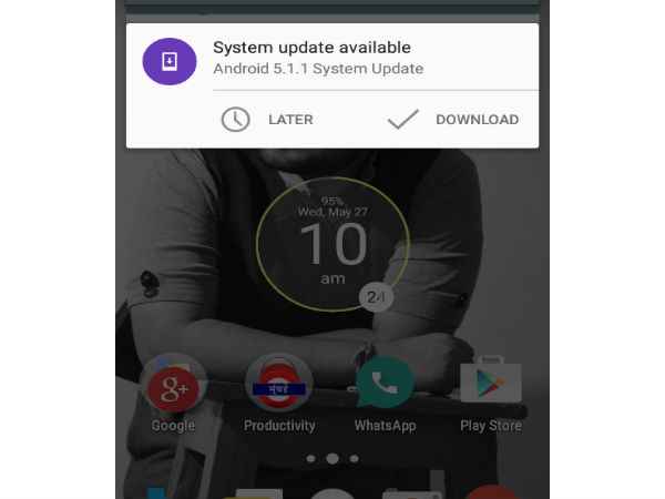 how to install stock android 5 1 1 lollipop rom on android one smartphones gizbot news