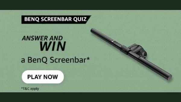 Amazon Benq Screenbar Quiz Answers For Today Your Chance To Win Benq Screenbar Gizbot News