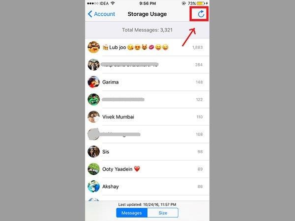 Deleting Particular Group from Frequently Contacted Screen